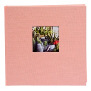 Фотоальбом светло-розовый 31х30 см (черные листы) фото №1