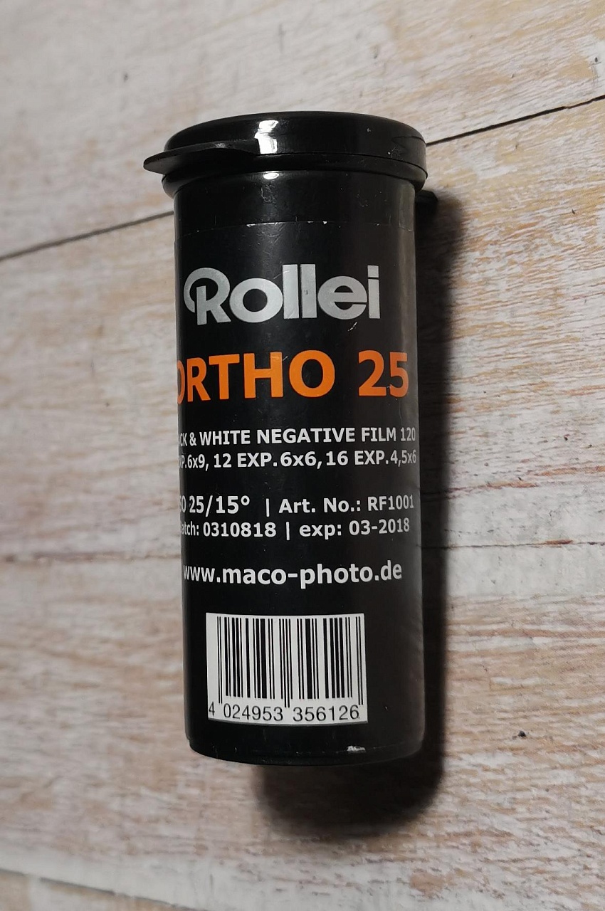 Rollei Ortho 25 120 фото №1